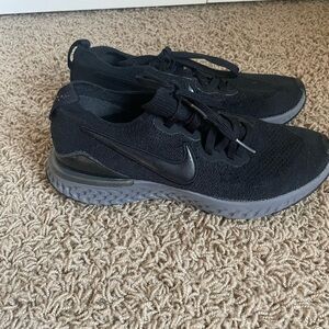 Nike Black and Gray Athletic Sneakers